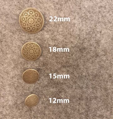 Mandala Metal Knap